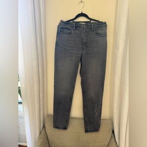 Abercrombie & Fitch Charcoal High Rise Jeans